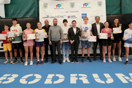 Юношеский турнир по теннису в Бодруме