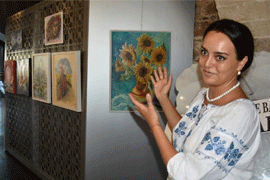 Выставка украинских художников в Бодруме