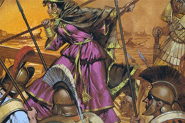 Первая в истории женщина-флотоводец: Артемисия I