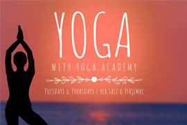 Занятие по йоге от «Yoga Academy» в «Spektr Hotel» 
