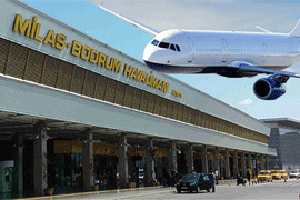 Аэропорт Милас-Бодрум принял 68 тыс. пассажиров