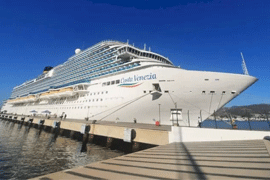 Более 1000 туристов на круизном лайнере «Costa Venezia»
