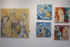 Персональная выставка картин и скульптур Ирис Пала в галерее «Atolye 76»