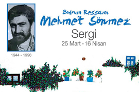 Выставка в честь памяти художника Мехмету Сёнмез 