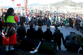Фестиваль черноморской хамсы в Бодруме