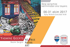 Художественная выставка в галерее «Re/Max Pasha Art Bodrum»
