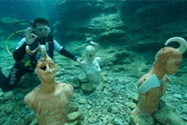 Подводная выставка в Бодруме