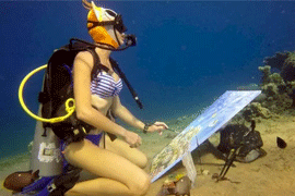 Уникальные произведения подводного искусства в Бодруме