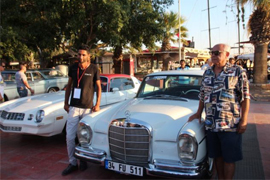 Выставка старых классических автомобилей в Тургутрейсе