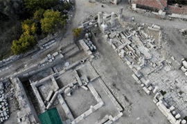 Восстановление византийской церкви в античном городе Стратоникея 