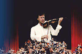 Концерт Заслуженного артиста России скрипача Алексея Кошванца в сопровождении Государственного симфонического оркестра провинции Мугла