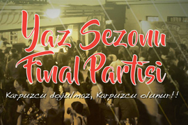 Вечеринка в честь закрытия летнего сезона в клубе «Карпуз»