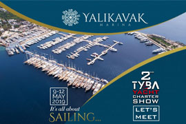 Морская выставка «TYBA Yacht Charter Show» в Ялыкавак Марине