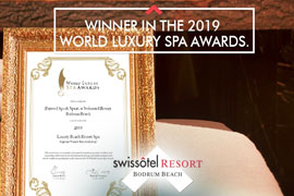«Swissotel Resort Bodrum Beach» - один из лучших спа-центров в мире
