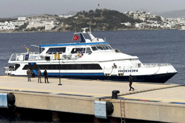 Возобновлено паромное сообщение между Бодрумом и греческим островом Кос