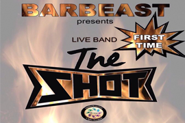 Группа «The Shot» в клубе «Барбист» 
