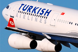 Турецкие авиалинии попали в ТОП 10 лучших авиакомпаний в мире