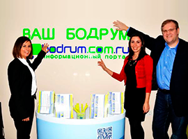 Bodrum'u Ruslar'a tanıtacak proje