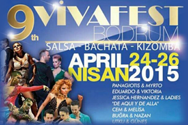Фестиваль латинских танцев в Бодруме
