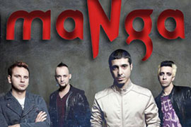 Концерт турецкой рок-группы «MANGA»
