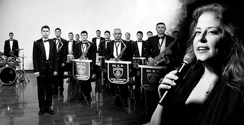 Гала концерт Сибель Кёше и джазового оркестра «Звезды турецких военно-морских сил»