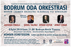 Концерт Бодрумского Камерного Оркестра в Античном театре