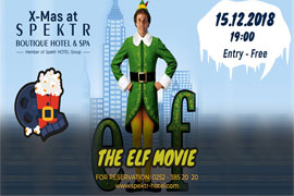 Показ рождественского фильма «The Elf» в «Spektr Hotel»
