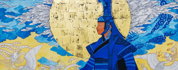 Выставка картин монгольских художников в Центре культуры и искусства им. Геродота