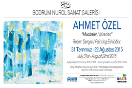 Персональная выставка картин Ахмета Озел в галерее «Нурол»